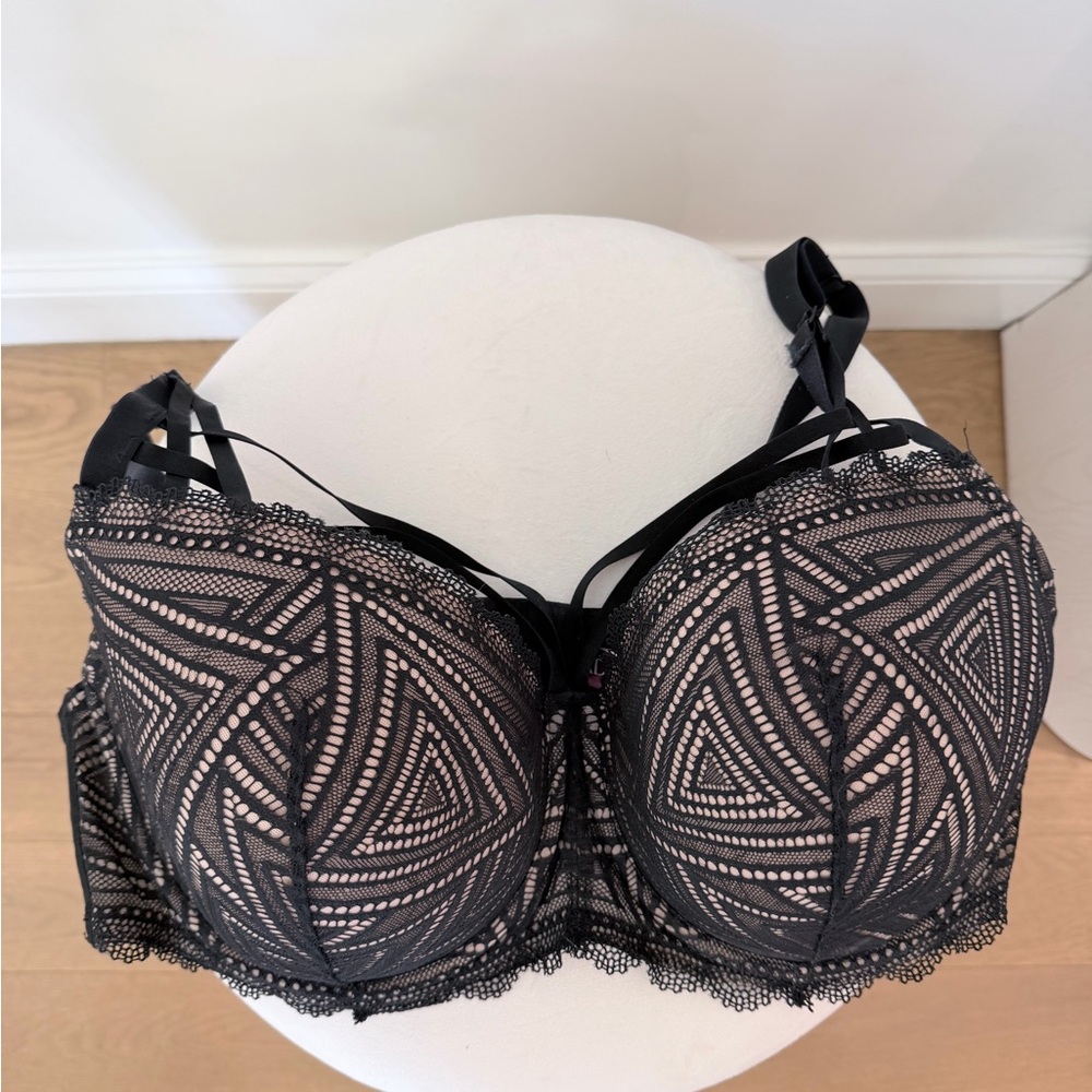 Adore Me | Black Lace Bra - Women Intimates